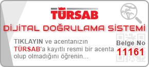 TÜRSAB Dijital Doğrulama Sistemi · Belge No 11161